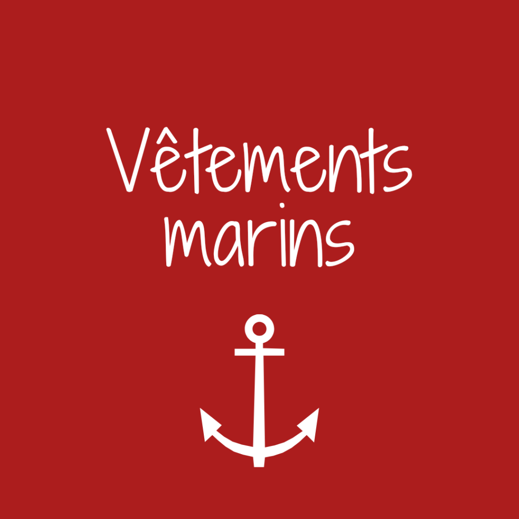 Vêtements marins